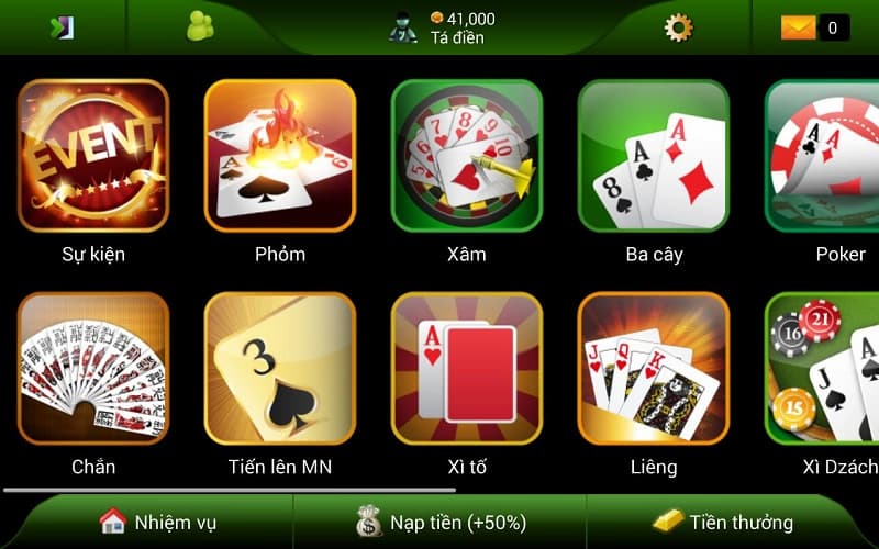 Thông tin chung về TP game bài